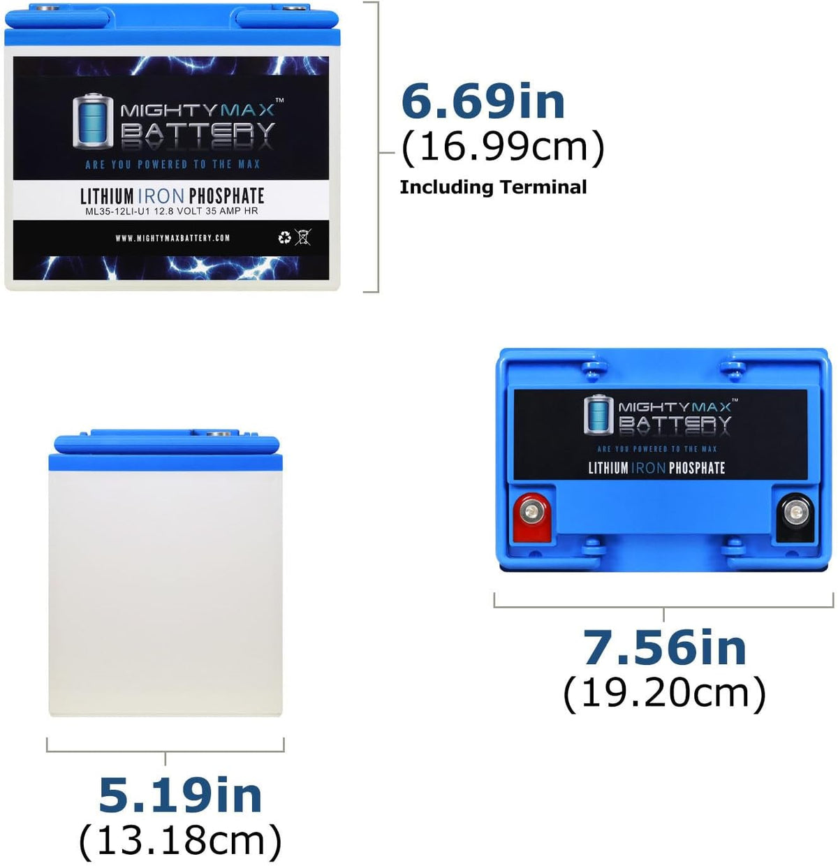 12V 35AH U1 Lithium Battery Z49386
