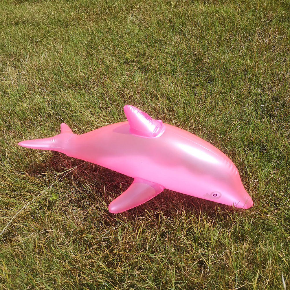 12 Pcs Dolphin Inflatable Pool Toy T42433