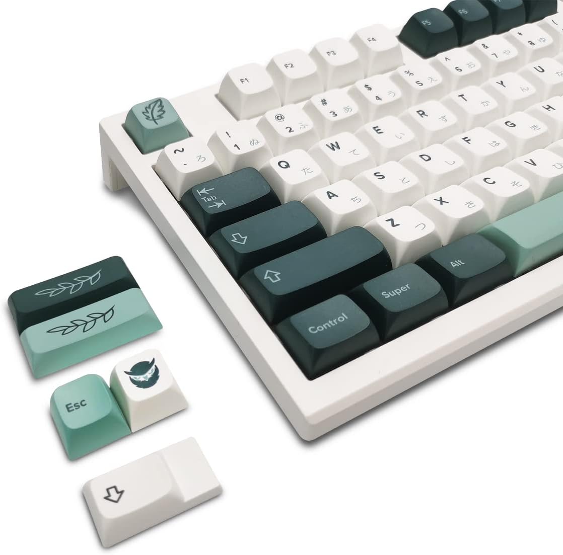 147 Keys PBT Botanical Keycaps for Mechanical Keyboard B9044