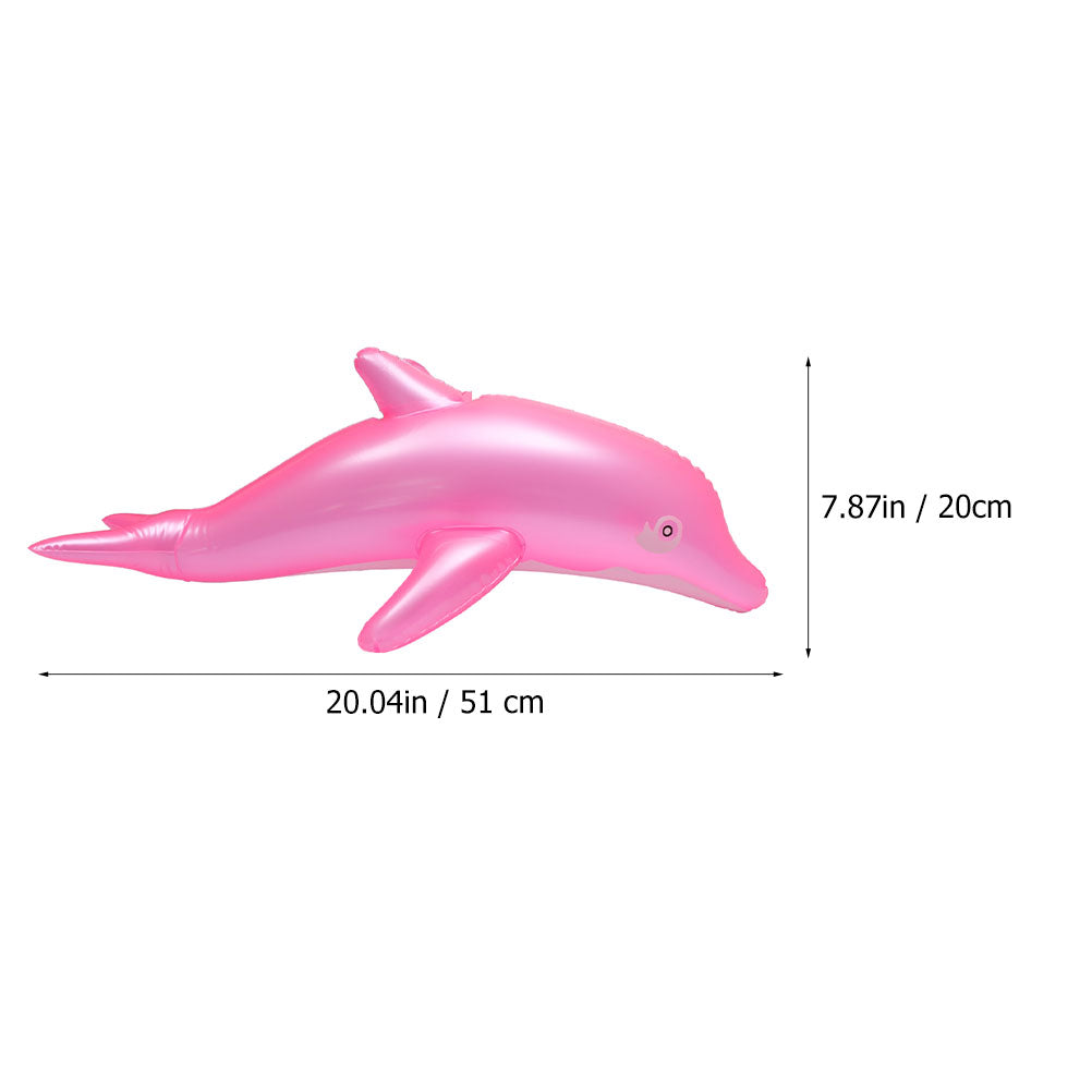 12 Pcs Dolphin Inflatable Pool Toy T42433