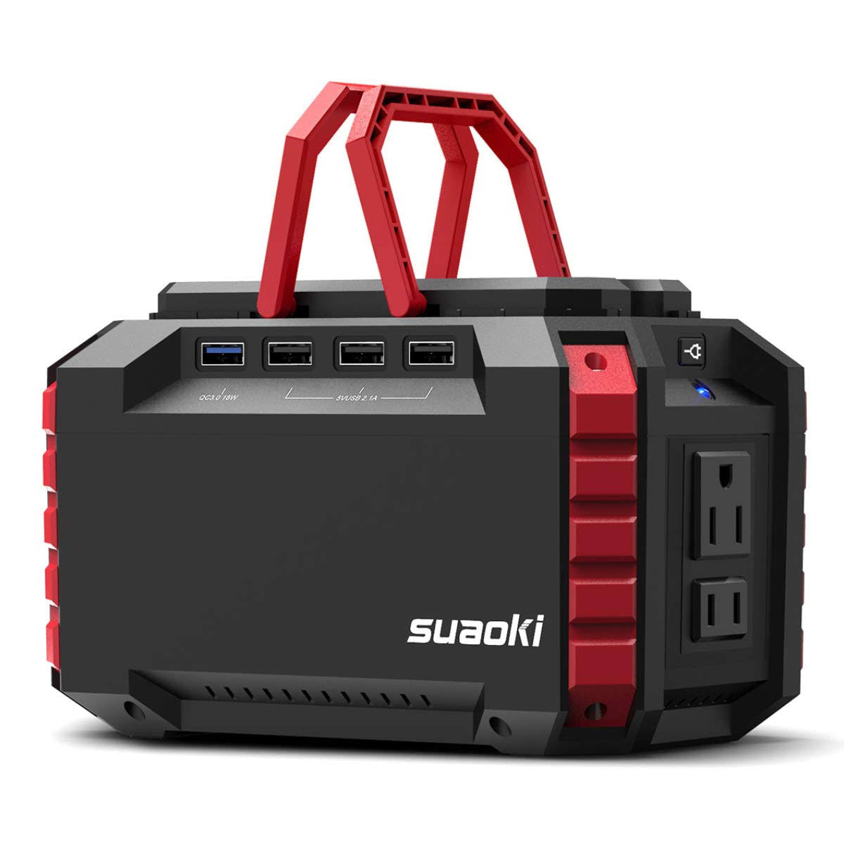 150Wh/100W Portable Power Station with Dual 110V AC Outlet Y3937