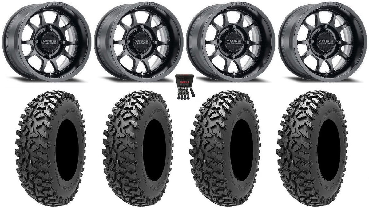 15" Black Wheels 32" Tires N2986